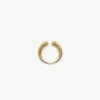 Anillo de gemelos en oro claro