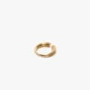 Anillo de gemelos en oro claro