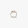 Anillo de sello Dorian en plata