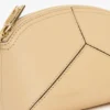 Bolsita de viaje Victoria mini en piel granulada color melocotón Bolsita de viaje Victoria mini en piel granulada color melocotón