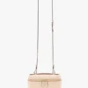 Bolso cruzado Vanity en piel rosa pálido Bolso cruzado Vanity en piel rosa pálido