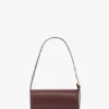 Bolso de bolsillo Dorian en piel burdeos