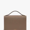 Bolso Dorian en piel gris paloma