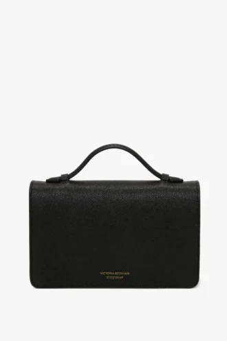 Bolso Dorian en piel negra