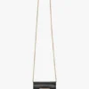 Bolso Dorian micro en cuero negro Bolso Dorian micro en cuero negro