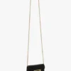 Bolso Dorian micro en cuero negro Bolso Dorian micro en cuero negro