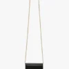 Bolso Dorian micro en cuero negro Bolso Dorian micro en cuero negro