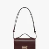 Bolso Dorian pequeño en piel burdeos