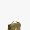 Bolso Dorian pequeño en piel verde cactus Bolso Dorian pequeño en piel verde cactus