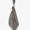 Bolso hobo Plia suave en gris guijarro