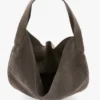 Bolso hobo Plia suave en gris guijarro
