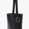 Bolso tipo cubo Dia en piel azul marino Bolso tipo cubo Dia en piel azul marino