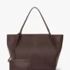 Bolso tote de viaje The Victoria en piel burdeos Bolso tote de viaje The Victoria en piel burdeos