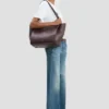 Bolso tote The Victoria en piel burdeos Bolso tote The Victoria en piel burdeos
