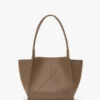 Bolso tote The Victoria en piel gris paloma Bolso tote The Victoria en piel gris paloma