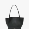 Bolso tote The Victoria en piel negra Bolso tote The Victoria en piel negra