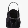 Bolso tote The Victoria grande en gamuza azul marino Bolso tote The Victoria grande en gamuza azul marino