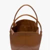 Bolso tote The Victoria grande en piel color canela Bolso tote The Victoria grande en piel color canela
