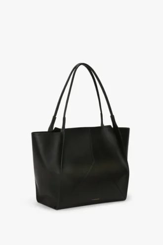 Bolso tote The Victoria grande en piel negra