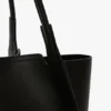 Bolso de viaje The Victoria en piel negra Bolso de viaje The Victoria en piel negra