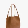Bolso tote Victoria en piel color canela Bolso tote Victoria en piel color canela
