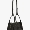 Bolso Victoria Plié en piel negra