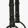 Bolso Victoria Plié en piel negra