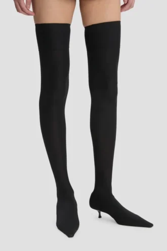 Bota Sloane de jersey 45 en negro