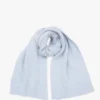 Bufanda de alpaca en azul glacial