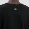 Camiseta entallada en negro