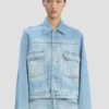 Chaqueta vaquera de estilo camionero en azul tradicional