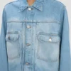 Chaqueta vaquera de estilo camionero en azul tradicional