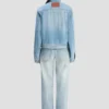 Chaqueta vaquera de estilo camionero en azul tradicional