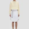 Falda cargo en blanco óptico