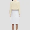 Falda cargo en blanco óptico