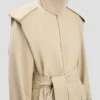 Gabardina Philippa en color beige