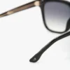 Gafas de sol oversize de acetato en negro Gafas de sol oversize de acetato en negro