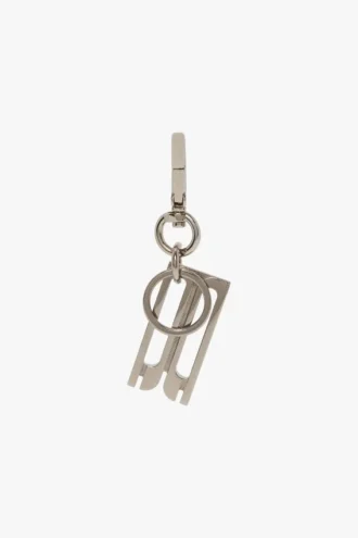 Llavero con charm en plata