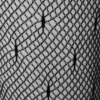 Medias de rejilla en negro