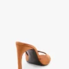 Mule Harlow 100 en satén bronce Mule Harlow 100 en satén bronce