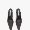 Mule Sloane 45 en malla negra Mule Sloane 45 en malla negra