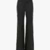 Pantalón Alina de cuero en negro Pantalón Alina de cuero en negro