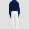 Pantalón cargo en blanco