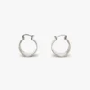 Pendientes de aro Dorian en plata Pendientes de aro Dorian en plata