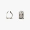 Pendientes de aro Dorian en plata Pendientes de aro Dorian en plata