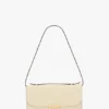 Pochette Dorian en piel marfil