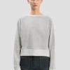 Sudadera Constance en gris jaspeado Sudadera Constance en gris jaspeado