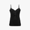 Top cami Rouleaux en negro Top cami Rouleaux en negro