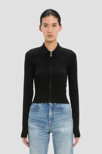 Top Mila en negro
