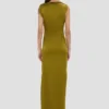 Vestido Carla en color musgo Vestido Carla en color musgo